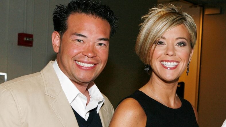 Television personalities Jon Gosselin and Kate Gosselin of TLC's "Jon & Kate Plus 8" and Buddy Valastro of TLC's "Cake Boss" attend Discovery Upfront at Jazz at Lincoln Center April 2, 2009 in New York City