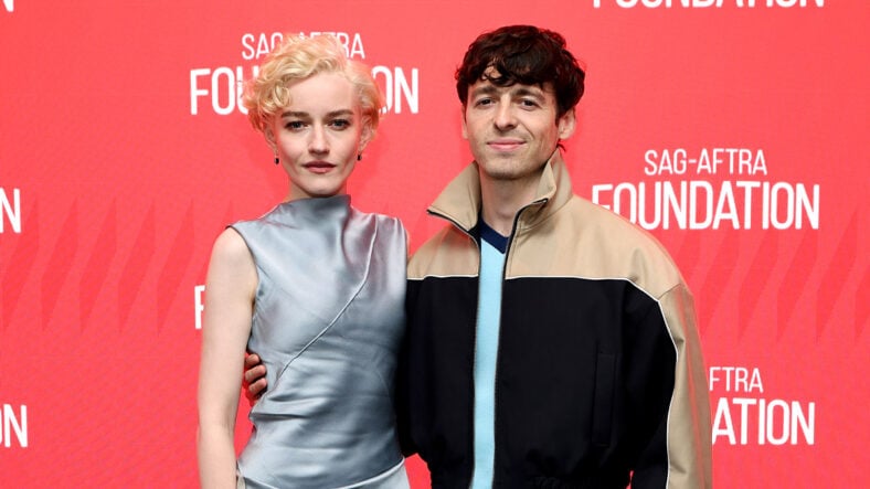 Julia Garner and Anthony Boyle at SAG event for The Altruists