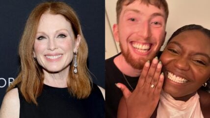 Julianne Moore's son gets married