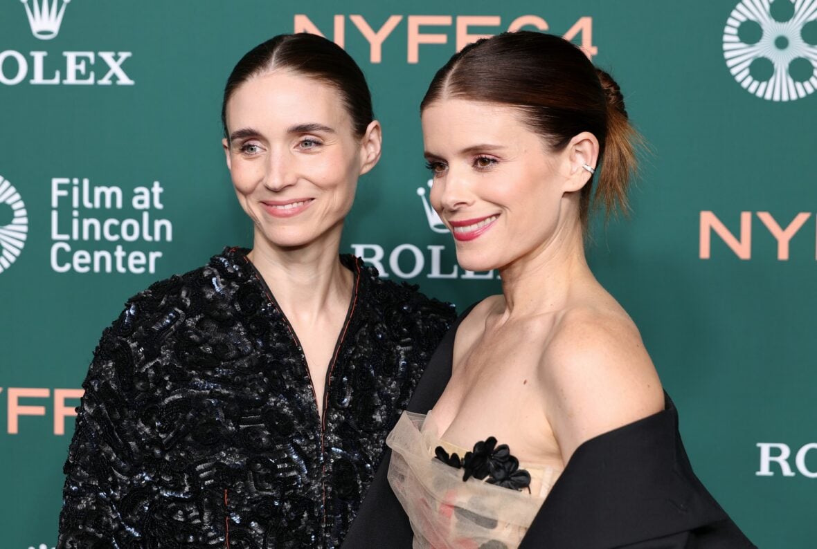 Rooney & Kate Mara at New York Film Festival