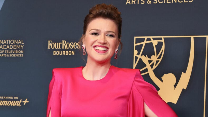 Kelly Clarkson attends Daytime Emmy Awards