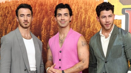 Jonas Brothers attend Camp Rock 3 premiere