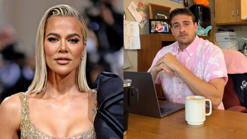 Khloe Kardashian and Jacob Myers-Norys stock photos