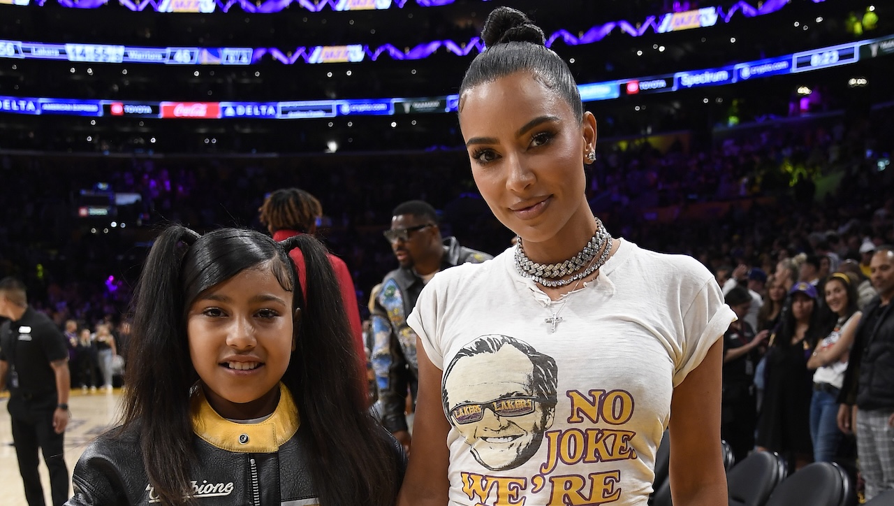Kim Kardashian Dresses Up as Daughter North West for Halloween 2026, Copies Her Blue Hair & Edgy Style