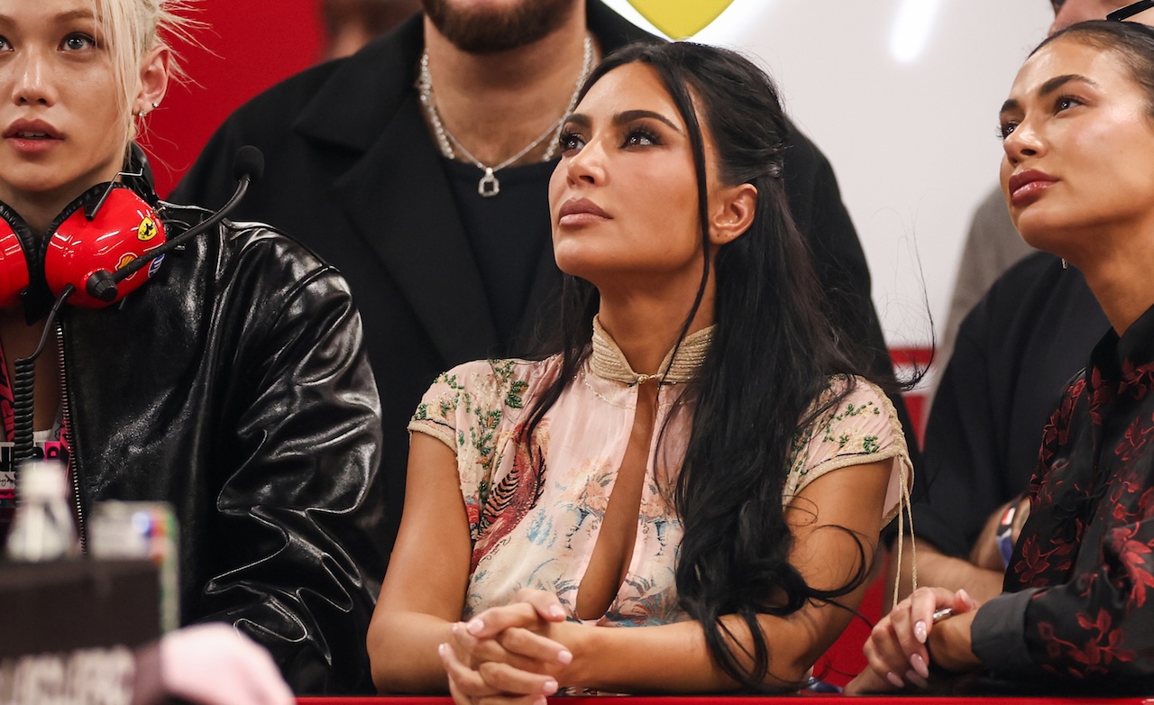 Kim Kardashian Addresses Awkward Martin Brundle F1 Snub After They Reunite at Singapore Grand Prix