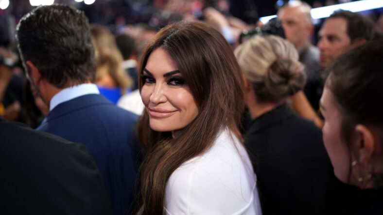 Kimberly Guilfoyle attends the first day of the Republican National Convention at the Fiserv Forum on July 15, 2024