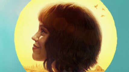 Jenna Ortega on the Klara and the Sun movie poster