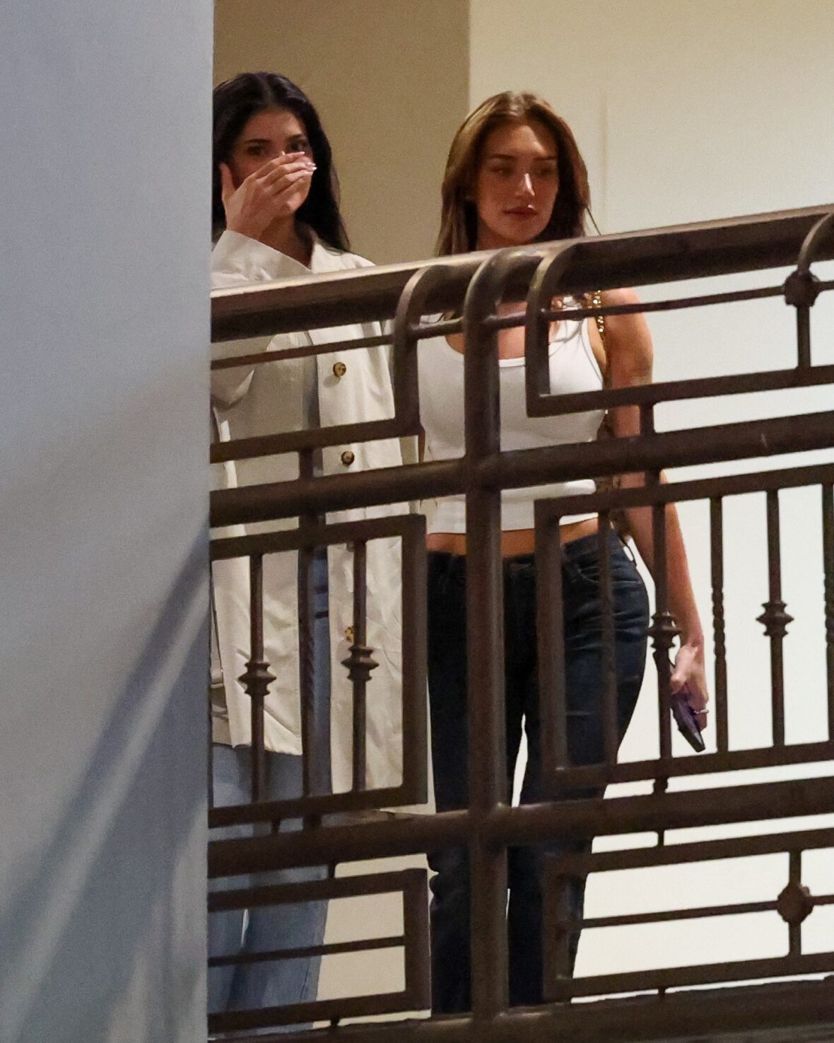 Kylie Jenner and Stassie Karanikolaou at Sushi Park
