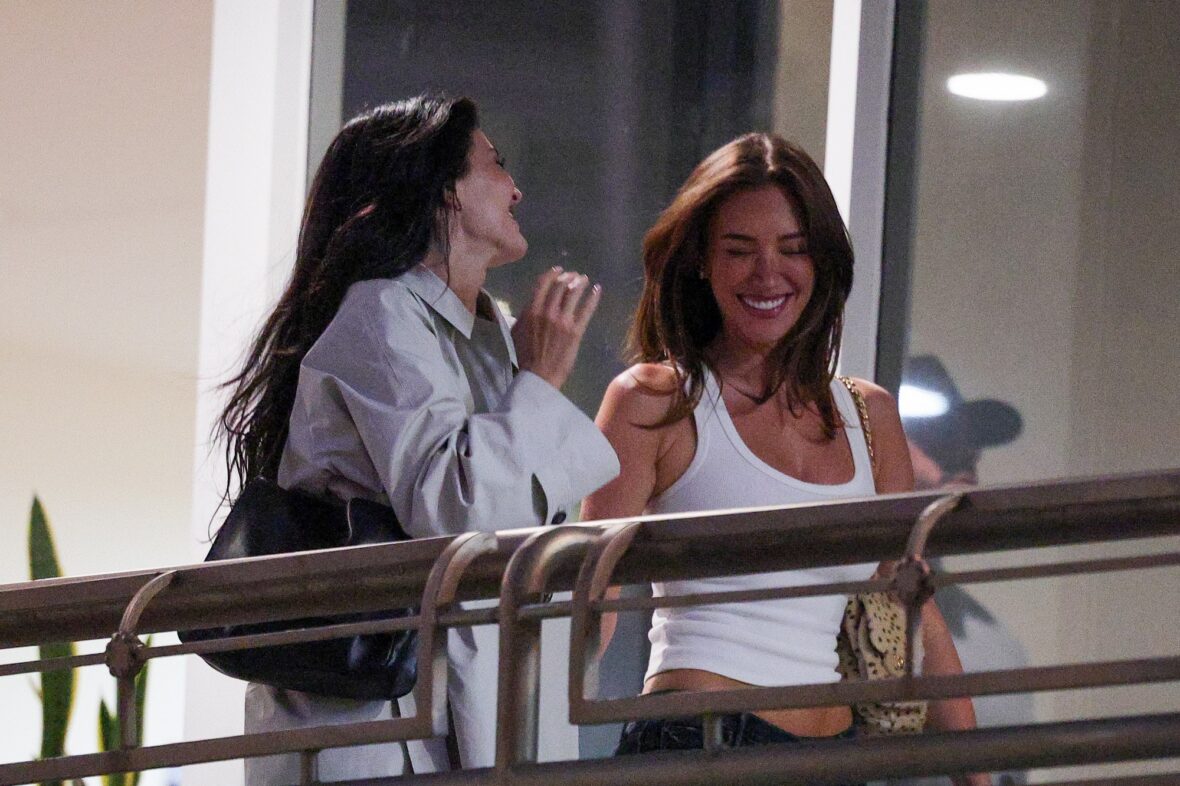 Kylie Jenner and Stassie Karanikolaou at Sushi Park