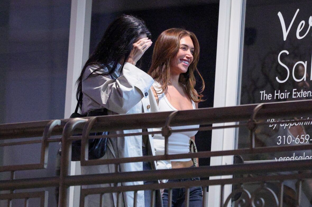 Kylie Jenner and Stassie Karanikolaou at Sushi Park