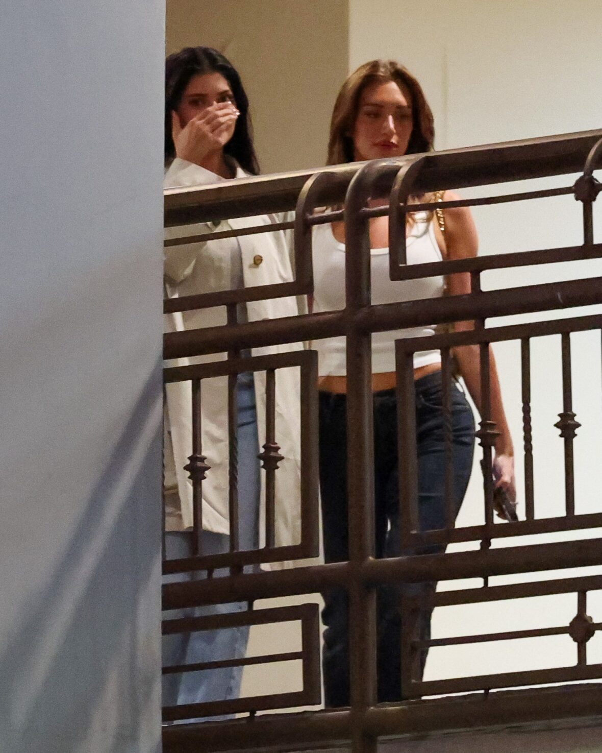 Kylie Jenner and Stassie Karanikolaou at Sushi Park