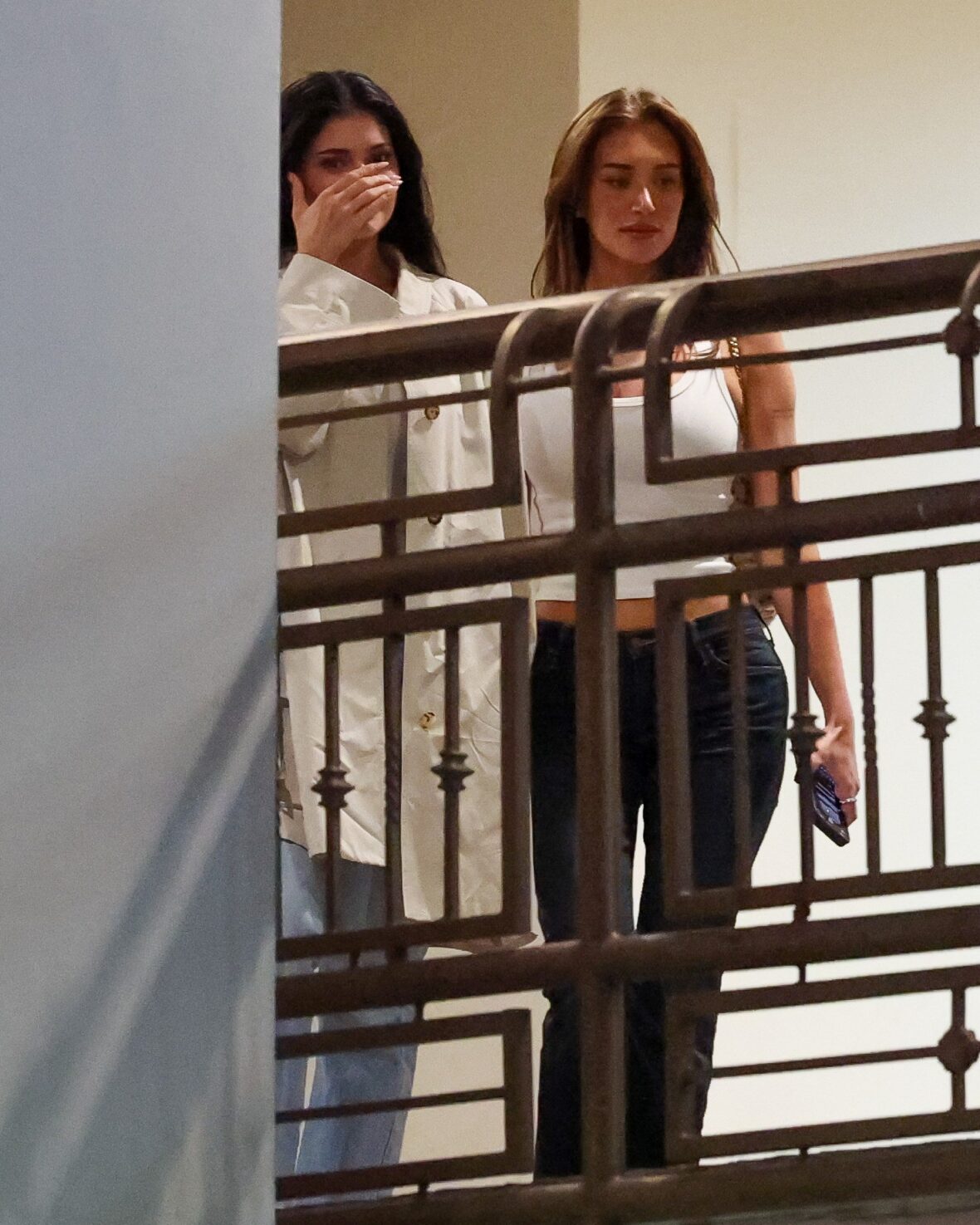 Kylie Jenner and Stassie Karanikolaou at Sushi Park