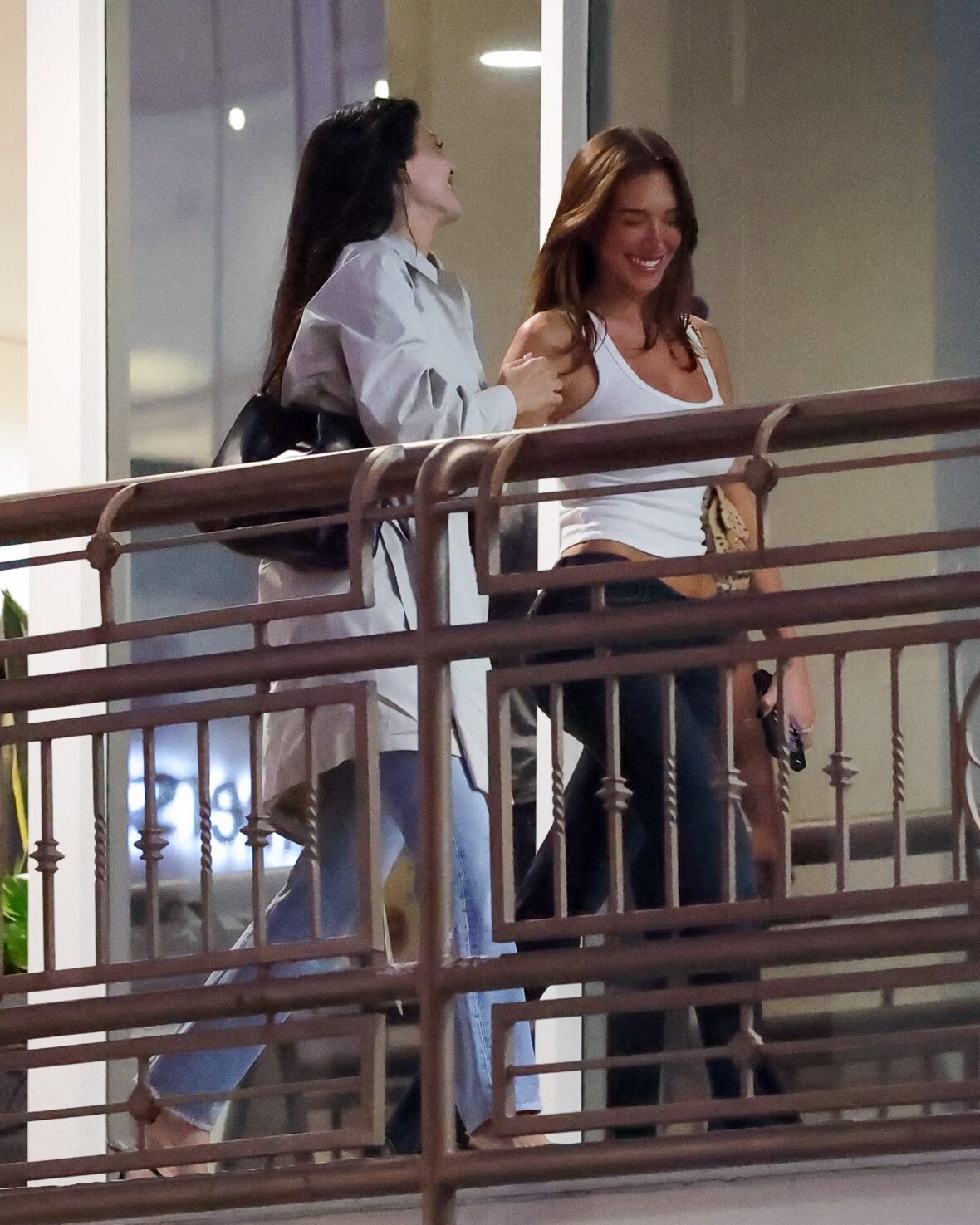 Kylie Jenner and Stassie Karanikolaou at Sushi Park