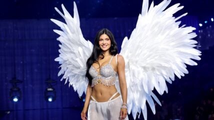 Kylie Jenner walks the runway for the Victoria's Secret Fashion Show 2026 on October 18, 2026 in Los Angeles, Californiaa