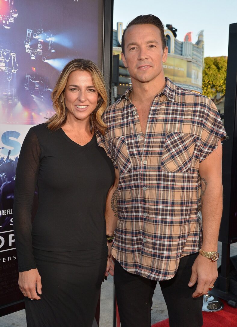 Carl Lentz & Laura Lentz on the red carpet