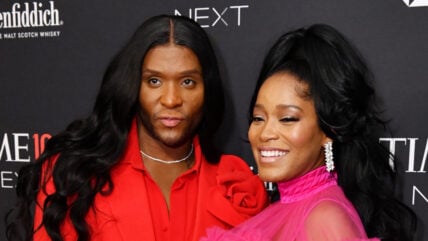 Law Roach and Keke Palmer attend TIME100 Next Gala at SECOND Floor on October 25, 2022 in New York City.