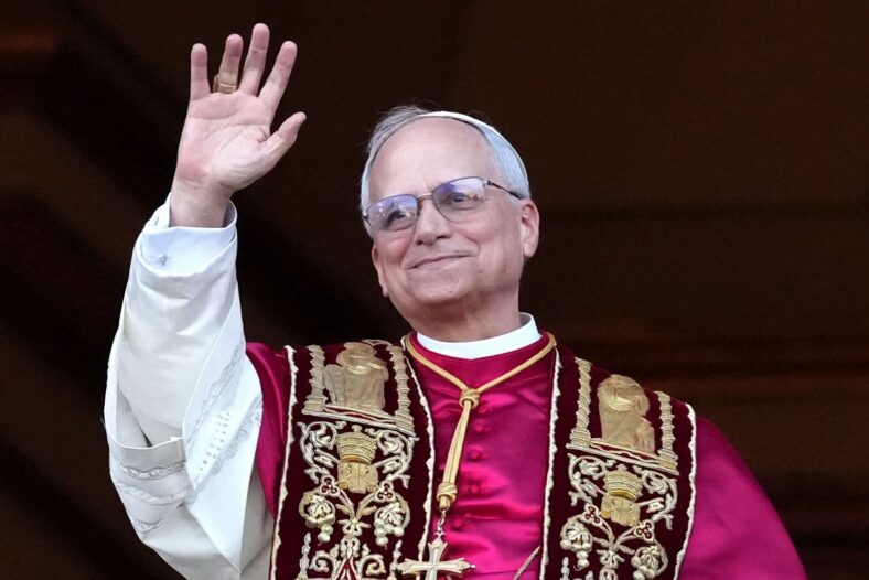 Pope Leo votes in US election
