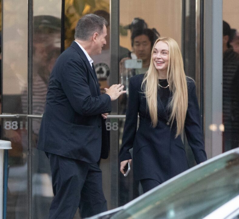Lindsay Lohan films Return to You in Toronto