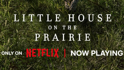 Cropped logo from the Little House on the Prairie season 1 poster
