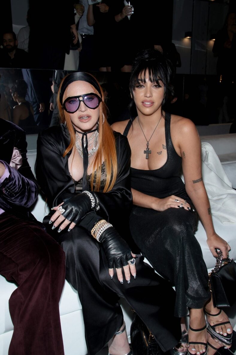 Madonna and Lourdes Leon in 2022