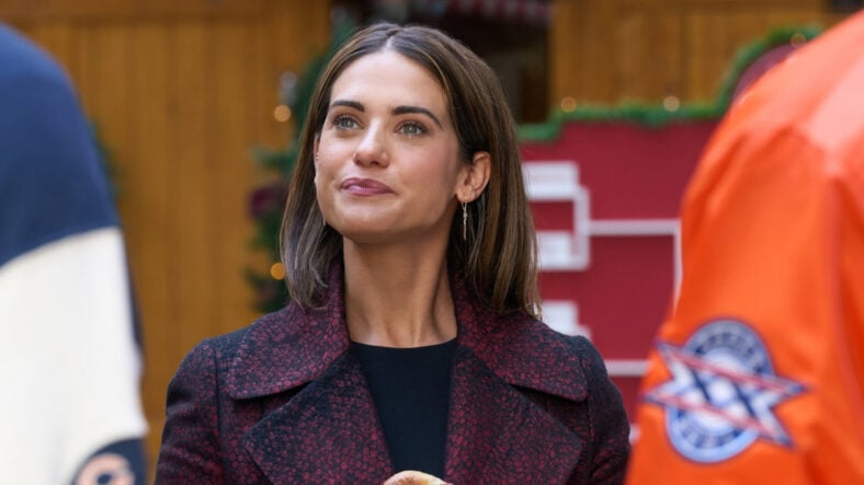 Lyndsy Fonseca in Holiday Touchdown movie