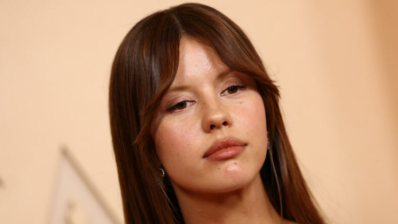 Mia Goth stock photo