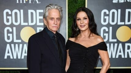 Michael Douglas and Catherine Zeta-Jones together on red carpet