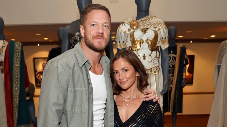 Minka Kelly and Dan Reynolds at the 