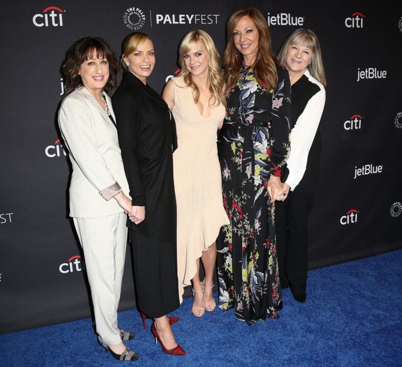 Mom cast members at PaleyFest event
