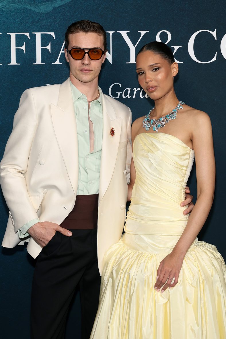 Lucky Blue Smith and Nara Smith attend Tiffany & Co. Celebrates The Launch Of Blue Book 2026