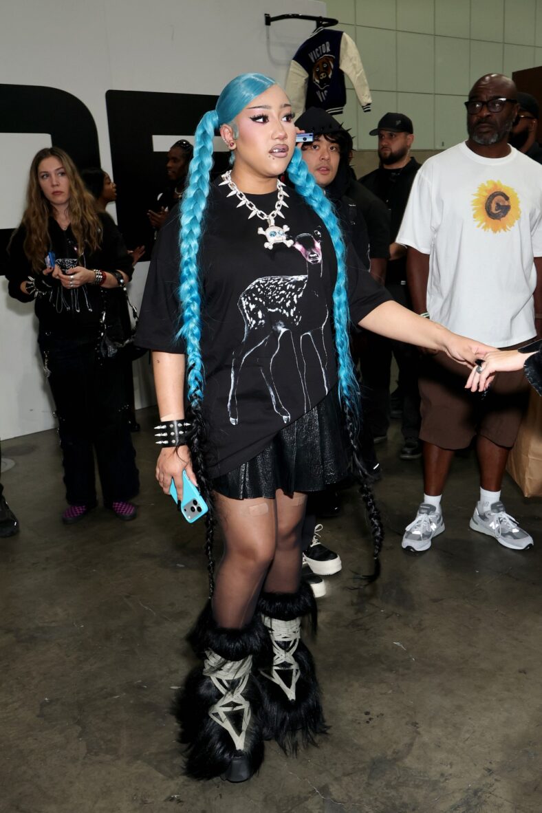 North West at ComplexCon with Kanye West & Bianca Censori