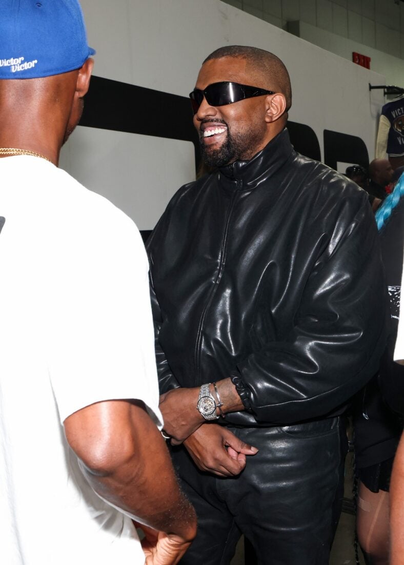 North West at ComplexCon with Kanye West & Bianca Censori