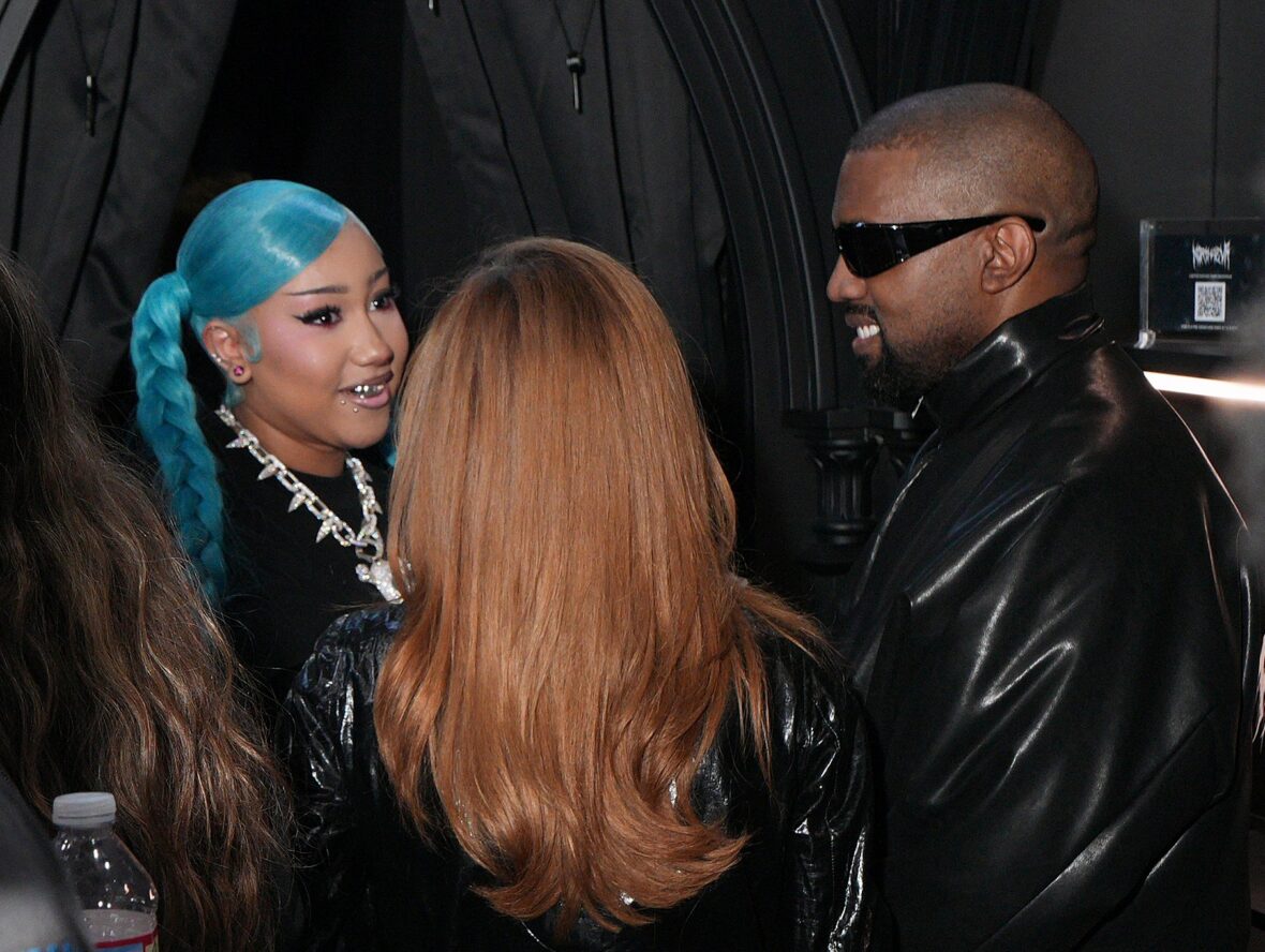 North West at ComplexCon with Kanye West & Bianca Censori