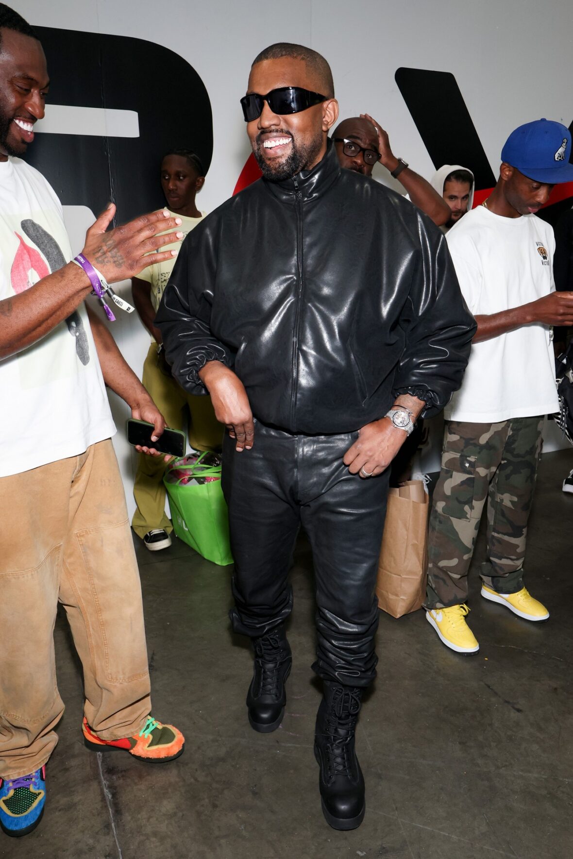 North West at ComplexCon with Kanye West & Bianca Censori