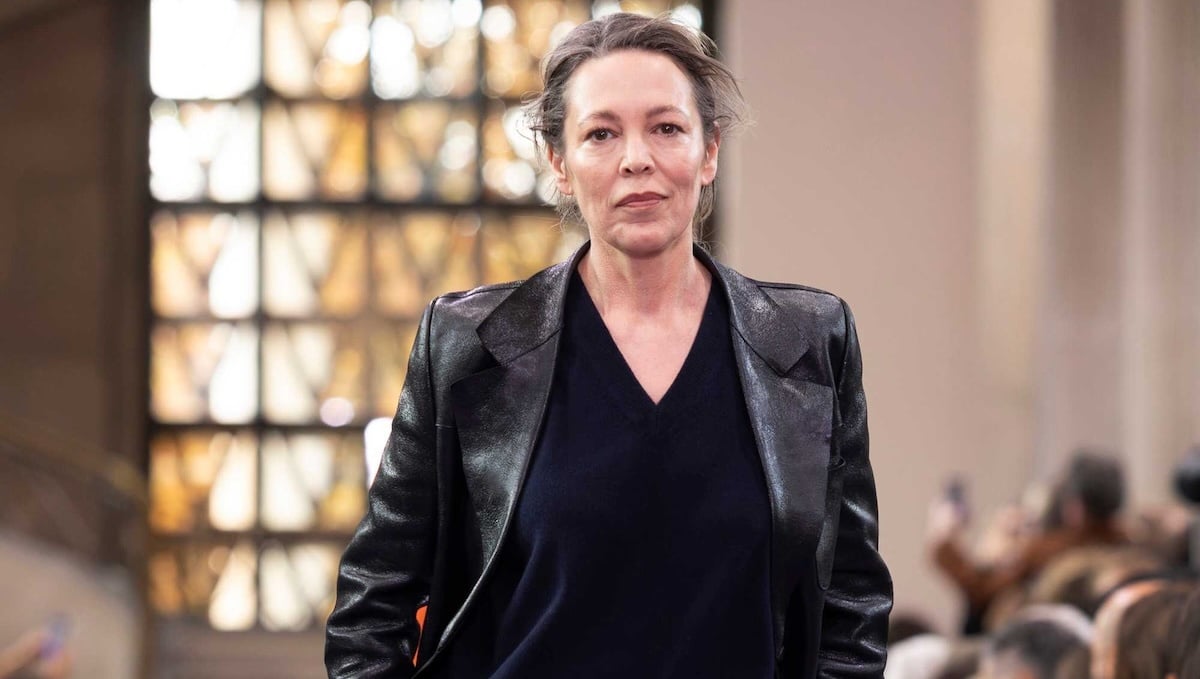 Olivia Colman Makes Surprise Miu Miu Runway Appearance Alongside Gigi Hadid, Jamie Bell & More Stars