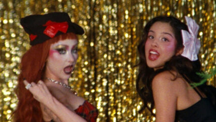 Chappell Roan and Olivia Rodrigo in the Expectations music video