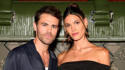 Paul Wesley and Natalie Kuckenburg in Paris