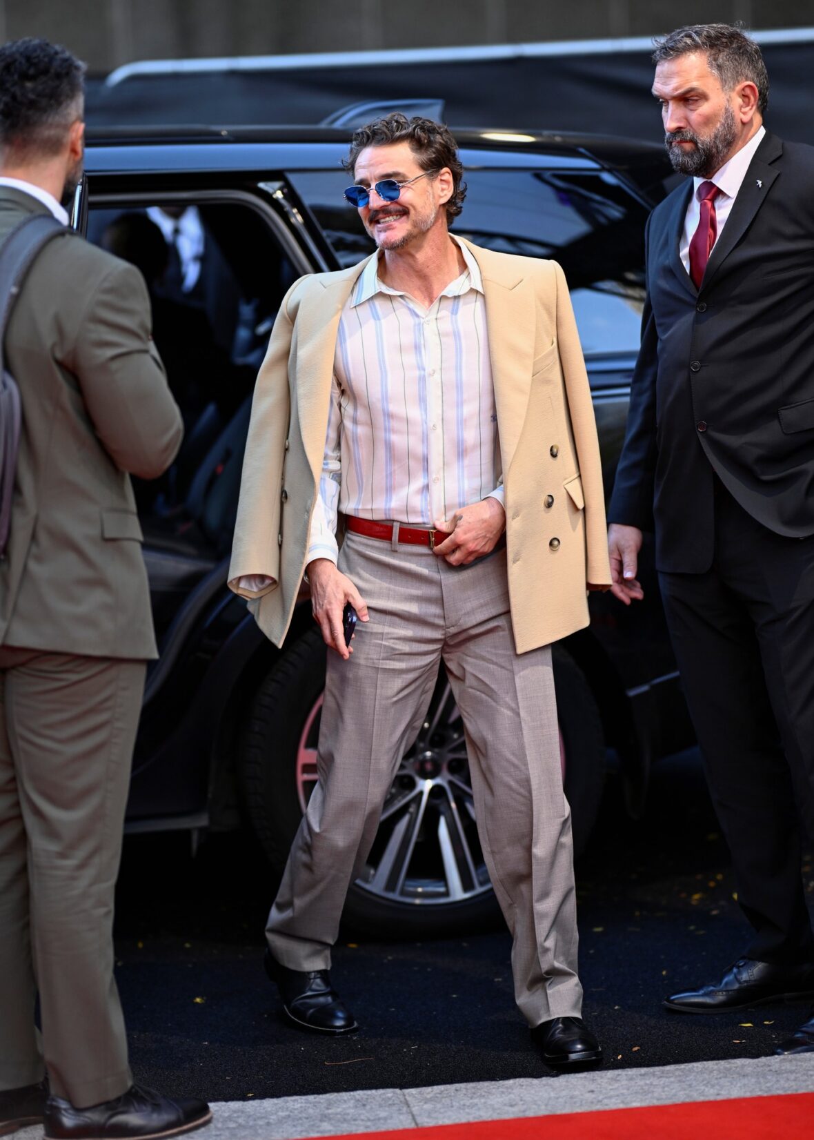 Pedro Pascal at Behemoth! London premiere