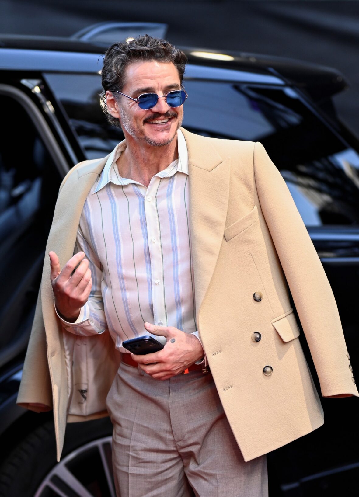 Pedro Pascal at Behemoth! London premiere