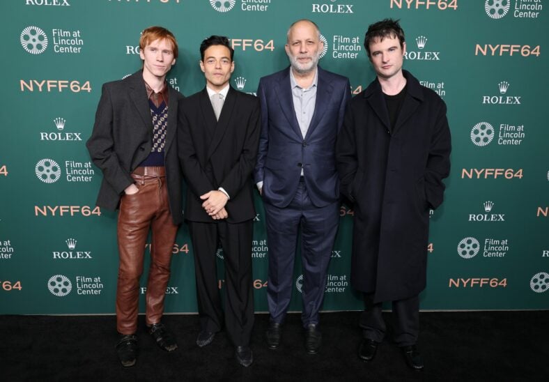 Rami Malek & Tom Sturridge at The Man I Love premiere in NYC