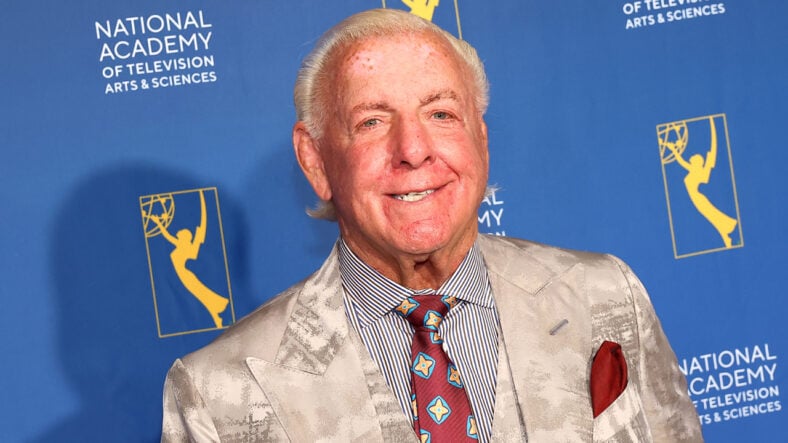 Ric Flair attends 44th Annual Sports Emmy Awards