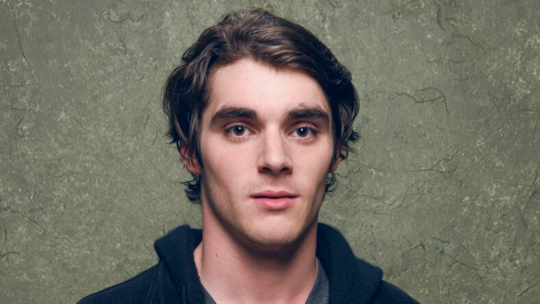 RJ Mitte poses for a portrait at the Village at the Lift Presented by McDonald's McCafe during the 2015 Sundance Film Festival on January 26, 2015 in Park City, Utah.