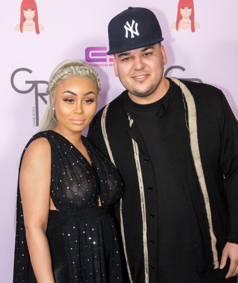 Rob Kardashian and Blac Chyna in 2016