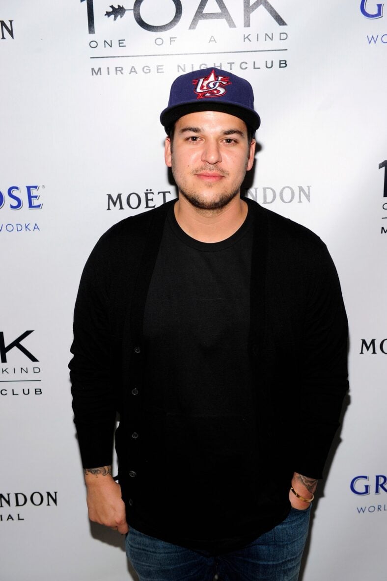 Rob Kardashian makes rare public appearance