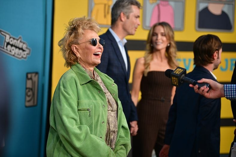 Roseanne Barr on red carpet