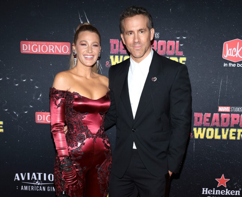 Blake Lively and Ryan Reynolds attend the 