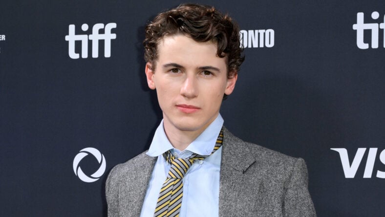 Sam Nivola attends 2025 Toronto International Film Festival - "Driver's Ed" Premiere