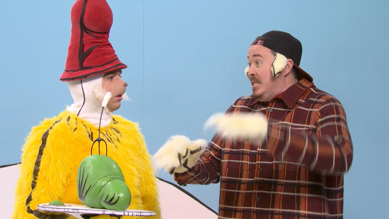 Shane Gillis Breaks Character After Cursing on Live TV During SNL’s ‘Green Eggs & Ham’ Sketch (Video)