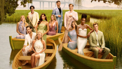 Southern Charm season 12 key art featuring cast members: (l-r) Molly O’Connell, Craig Conover, Rodrigo Reyes, Madison Le Croy, Allie Newman, Charly Manly, Whitner Slagsvol, Austen Kroll, Salley Carson, Venita Aspen, and Shep Rose.