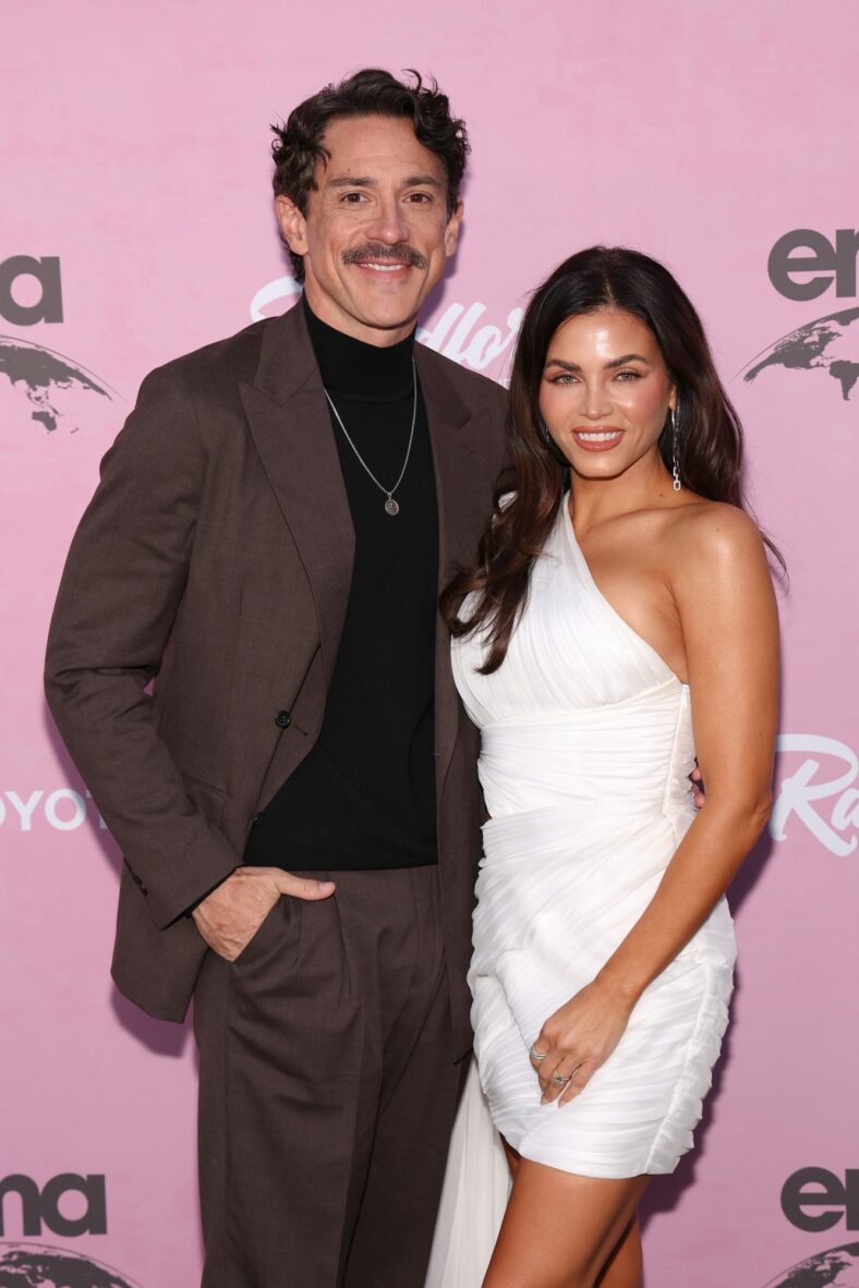 Jenna Dewan with fiance Steve Kazee